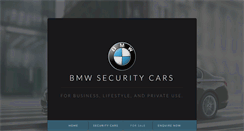 Desktop Screenshot of bmwsecuritycars.com